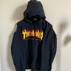 Thrasher Flame Hoodie